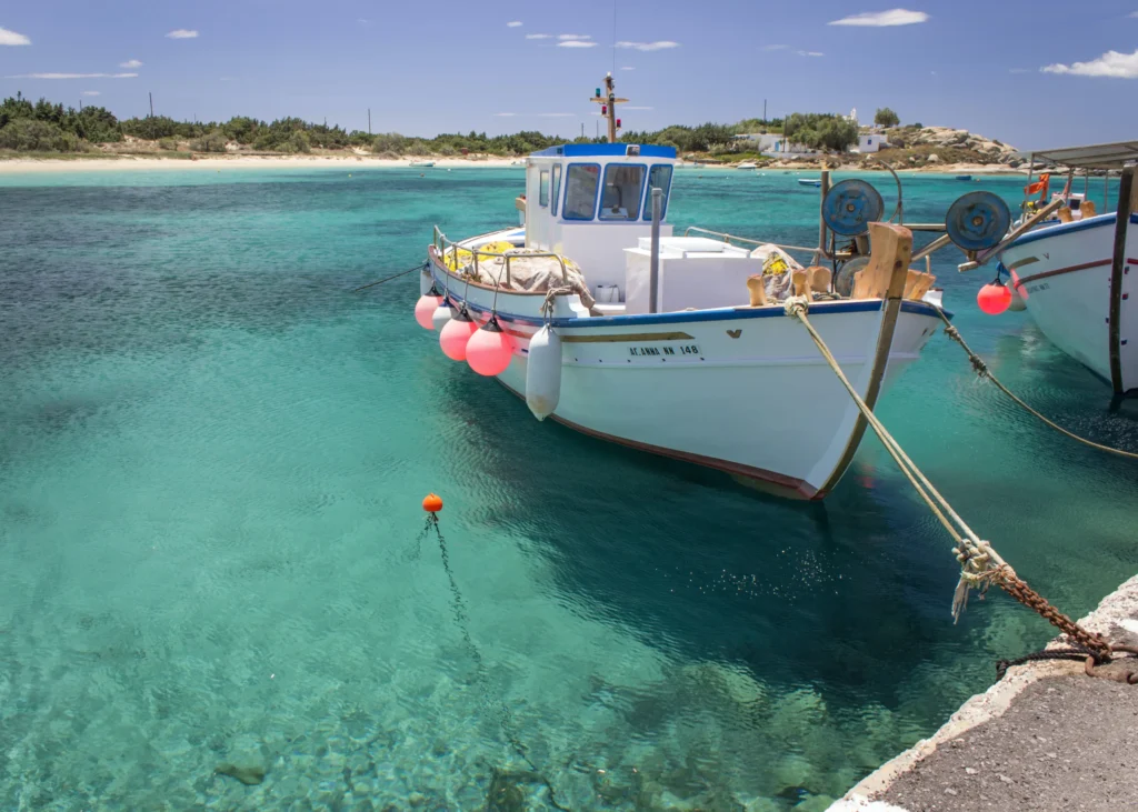 activite a faire a naxos bateau