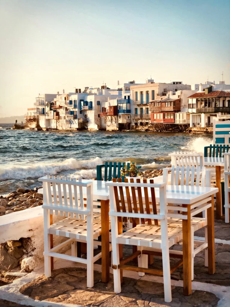 endroits villes mykonos ou se loger quartier petite venise