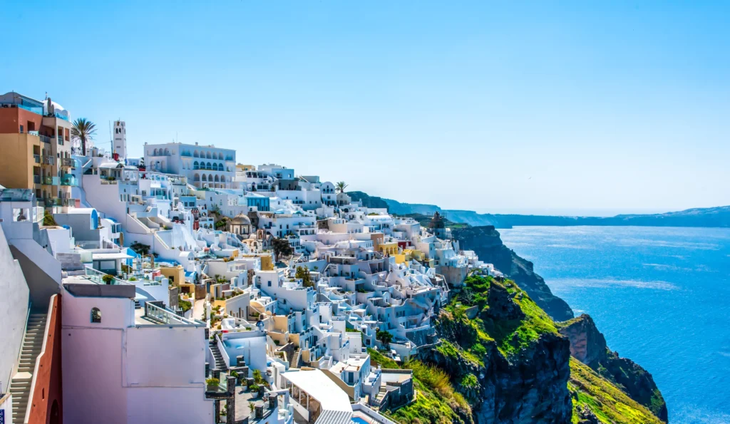 ou loger a fira santorin cyclades