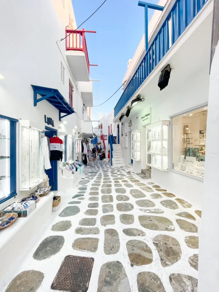 visiter mykonos chora ville centre visite guidee